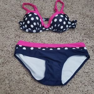 Polka dot bikini